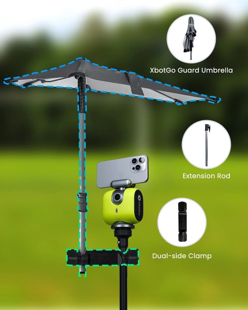 XbotGo Weather Guard Umbrella – Durable, Lightweight Protection for Outdoor Sports, Safeguards Gimbal/Chameleon from Rain, Wind, and UV Rays – Ideal for Outdoor Sports Enthusiast - Image 5